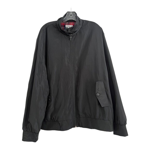 Hotouch Man Jacket Size XXL Windbreaker Black Full Zipper - Picture 1 of 8